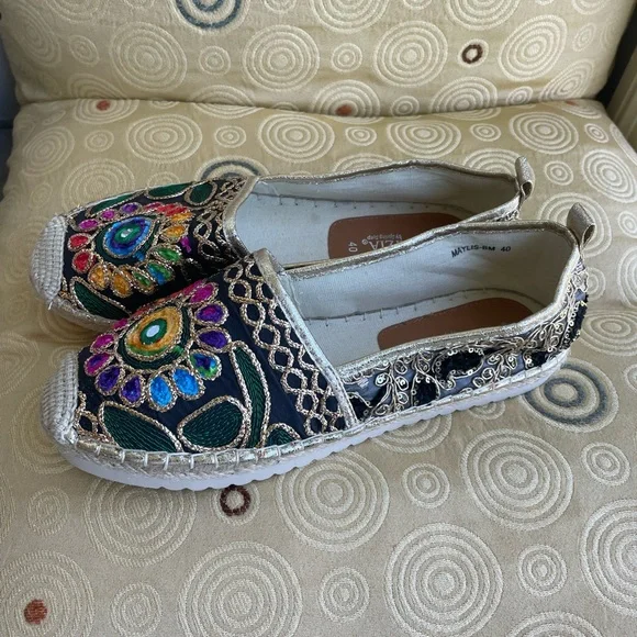 NWOT Patrizia by Spring Step Maylis Loafers Multicolor US 9 EU 40 - Picture 3 of 5